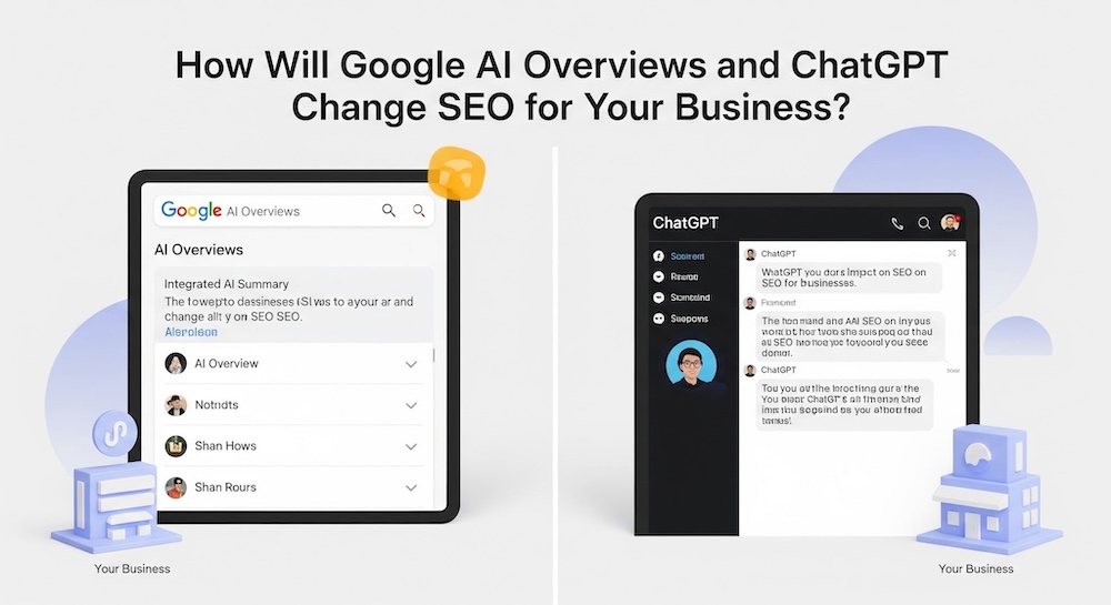 How will Google AI Overview and ChatGPT change SEO for your business 