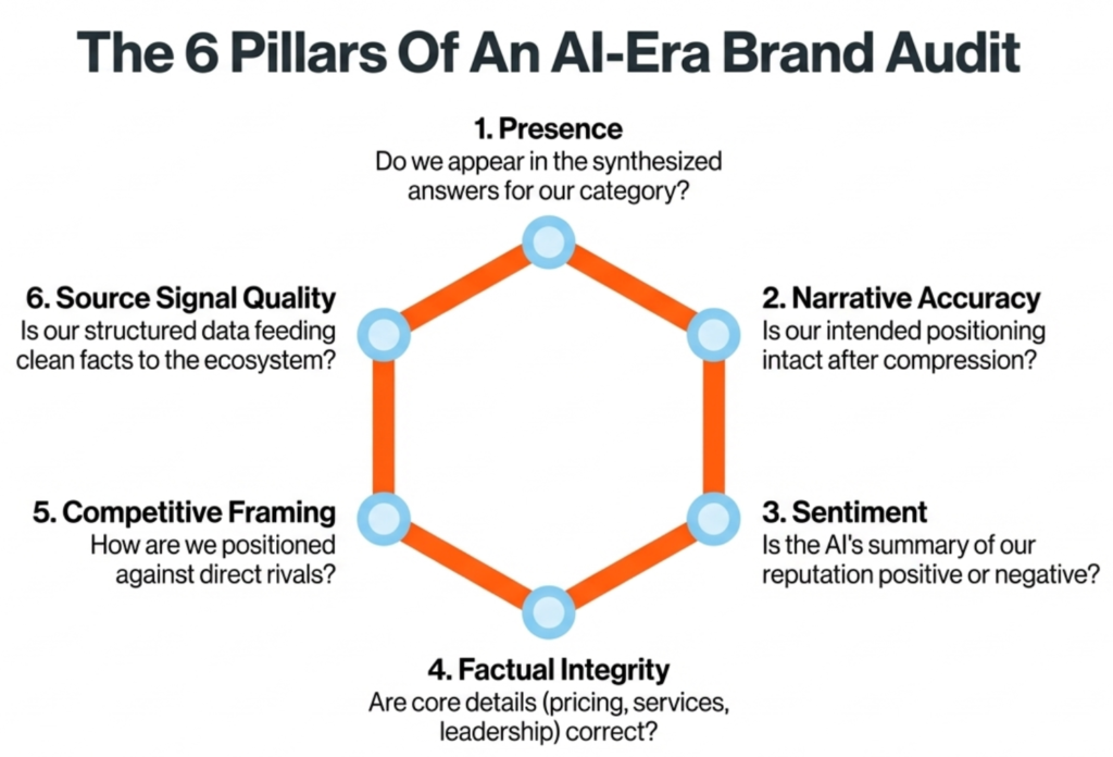 pillars of AI brand audit